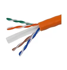 Vivanco Cat-6, 1 Meter, Orange Network Cable